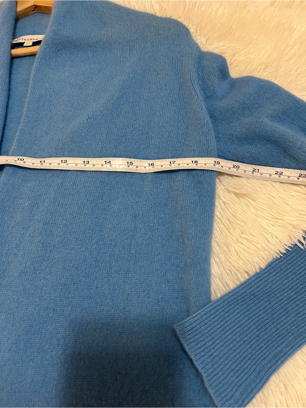 White + Warren Cashmere Open-Front Cardigan - Picture 9 of 11